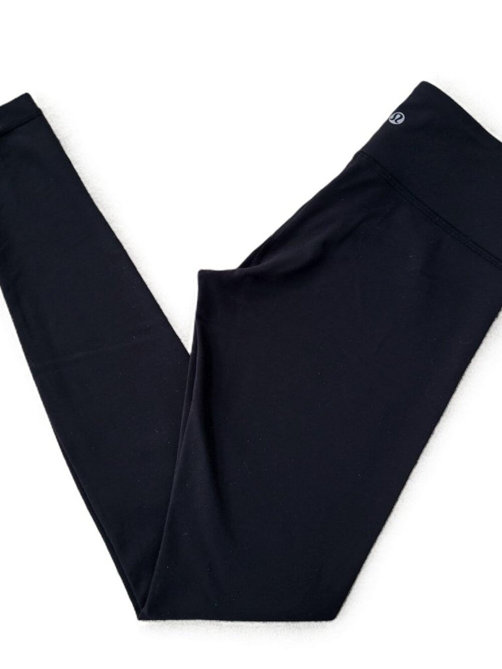 Lululemon Wunder Under Black Luon Leggings Size 6 Mid Rise Full Length - Picture 8 of 10